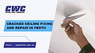 Cracked ceiling fixing and repair in Perth