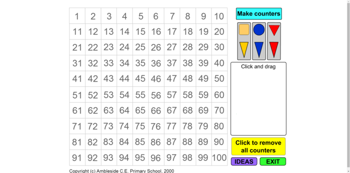 Hundred Chart | A Listly List