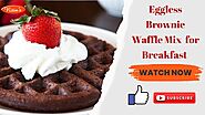 Get The Perfect Brownie Waffle Mix Every Time With This Simple Trick!