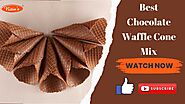 Best Chocolate Waffle Cone Mix
