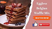 Ready-to-Use Eggless Belgian Waffle Mix