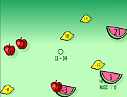 Fruit Shoot Mixed Operations Integers
