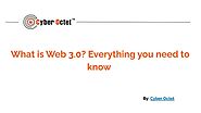 What is Web 3.0? Everything you need to know - Cyberoctet.pdf
