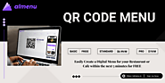 Create a Menu with Contactless QR Code Menu App For Your Restaurant