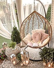 Hanging chairs for a cosy and stylish décor - miss mv