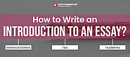 Begin with a Bang: Learn How to Write an Introduction for an Essay