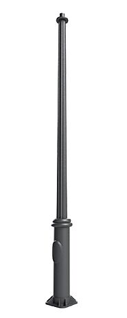 Durable Fluted Decorative Lighting Pole - Affordable Lighting