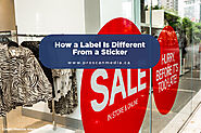 How a Label Is Different From a Sticker - ProScan Media Products