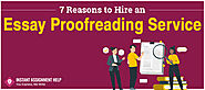 How Does Essay Proofreading Service Help to Get Better Grades?