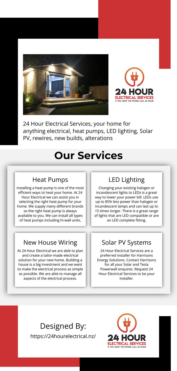 This Infographic is designed by 24 Hour Electrical Services