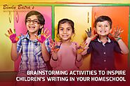 Brainstorming Activities To Inspire Children’s Writing In Your Homeschool