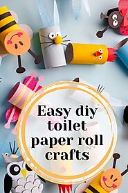 Easy diy toilet paper roll crafts - CreativeGiantHands
