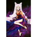 Sailor Moon Black Lady Long Pink Cosplay Wig -- CosplayDeal.com