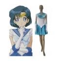 Sailor Moon Classic Mizuno Ami Sailor Mercury Cosplay Costume -- CosplayDeal.com