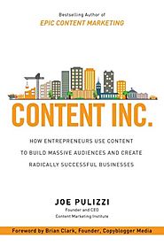 Review of Content Inc by Joe Pulizzi - Batch of Books