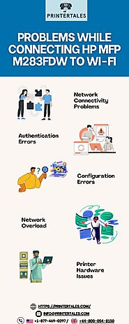 Problems While Connecting HP MFP m283fdw to Wi-Fi