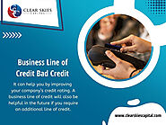 Business Line of Credit Bad Credit