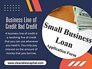 Business Line Of Credit Bad Credit