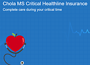 Critical Healthline: Buy Illness Cover Online | Chola MS