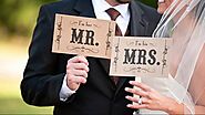 Elegant Wedding Sign Hire in Devon – Prescott Entertainment