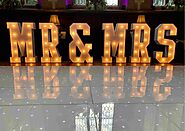 Trusted Wedding Sign Hire Somerset – Prescott Entertainment