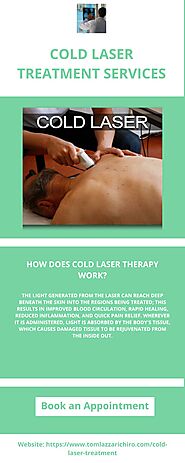 Leading Cold Laser Treatment Services in South San Francisco