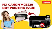 Fix Canon MG5220 Not Printing Issue