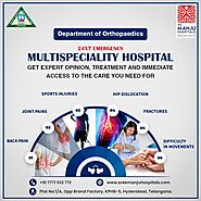 Best Orthopedic Hospital in Hyderabad | Kukatpally - Sree Manju Hospitals