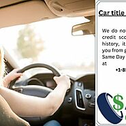 Stream We are offering title loan, no matter how's your Credit | 1-855-904-9880 by Sameday cashloans | Listen online ...