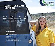 Use Car as a collacteral for title loan - cash on same day