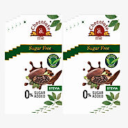 Sugar Free Stevia Sweetened Chocolate Bar, Pack of 10 (50gms x10) – Chocolate and me