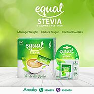 Equal Stevia Sachets and tablets are SUGAR FREE, ZERO CALORIE, VEGAN and DIET SUGAR. Stay fit and healthy with equal ...