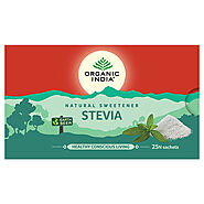 Organic India Stevia.css-pzbce3{font-size:16px;font-weight:500;line-height:24px;-webkit-letter-spacing:-0.1px;-moz-le...