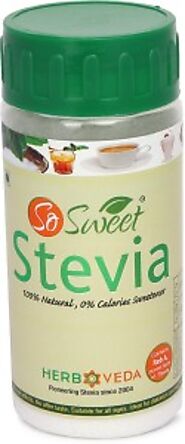 SO SWEET Stevia Powder Sugar Free 100% Natural Sweetener Price in India - Buy SO SWEET Stevia Powder Sugar Free 100% ...