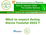 Stevia Tasteful Convention 2022 - June 1-3, 2022 - Lisbon & Online