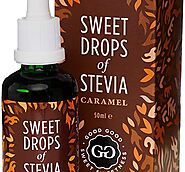 Good Good Sweet Drops Of Stevia Sweetener, Caramel 50 ml - Crema