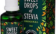 Good Good Sweet Drops Of Stevia Sweetener, Natural 50 ml - Crema