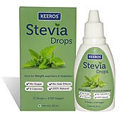 Keeros Stevia Drops Liquid Sweetener- 100% Natural Extract of Stevia Leaves | Zero Calories, Zero GI Sugar Substitute...