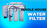 Never worry about your water quality again with a whole house water filter!
