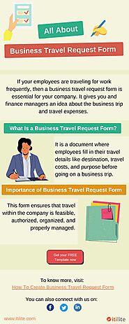 How To Create Business Travel Request Form