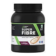 Green Sun Super Fibre | Dietary Fibre Powder| 360 Gms | 6 in 1 Fibre Supplement Blend| Flax, Fennel, Fenugreek, Sorgh...