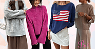 Women’s Cotton Sweaters: Pullover, Half-Zip & More! | by Pink Pineapple | Mar, 2023 | Medium