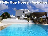 Ftelia Bay House - Mykonos,Greece - Holiday Rental