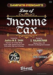 Sampath Iyengar's Law of Income Tax (In 11 vols) Complete Set Ready Vol. 11: Containing Commentary on Wealth Tax Act ...