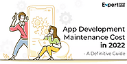 Mobile App Development Maintenance Cost In 2022 - A Useful Guide