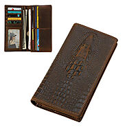 Long Wallet | Mens Long Wallet| Crocodile wallet |PickTook