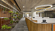 Biophilic Modern Office Interior Design