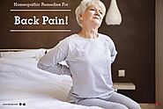 Best Homeopathic Remedies For Back Pain Treatment - By Dr. Shiva Reddy | Lybrate