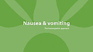 Nausea and vomiting: five homeopathic remedies - Holistic Notion