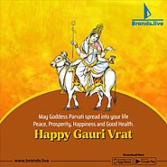 Enhance your celebrations with images Gauri Vrat Posters & Banners from Brands.live